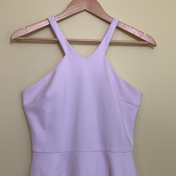 Elizabeth And James | Light Pink Sonya Mini Skater Style Fit & Flare Dress 4 - Picture 4 of 16